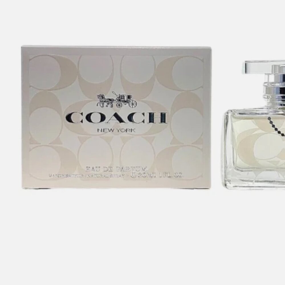 Coach Perfume with Cream and White Packaging
